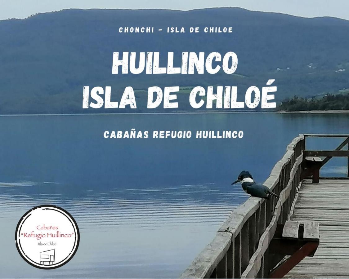 琼奇Cabanas Refugio Huillinco别墅 外观 照片
