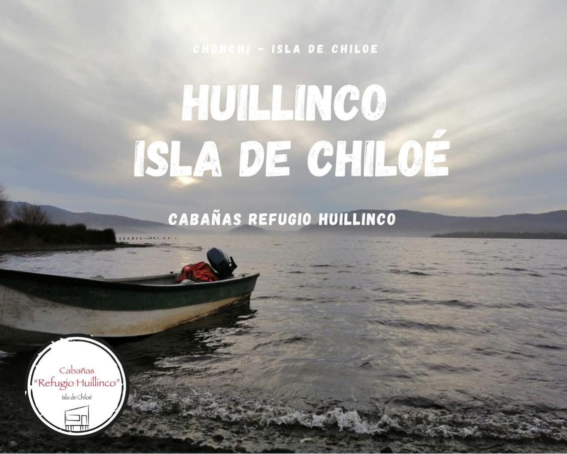 琼奇Cabanas Refugio Huillinco别墅 外观 照片