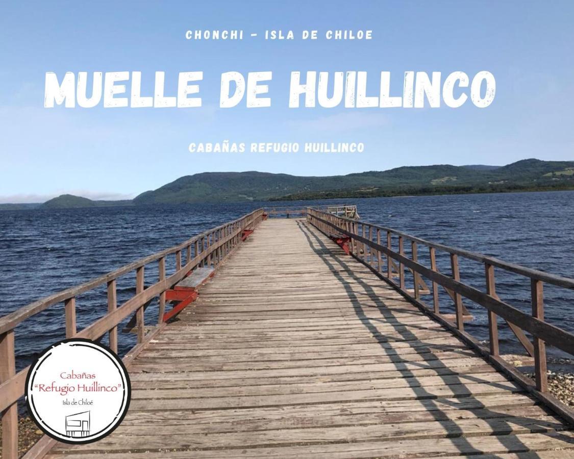 琼奇Cabanas Refugio Huillinco别墅 外观 照片