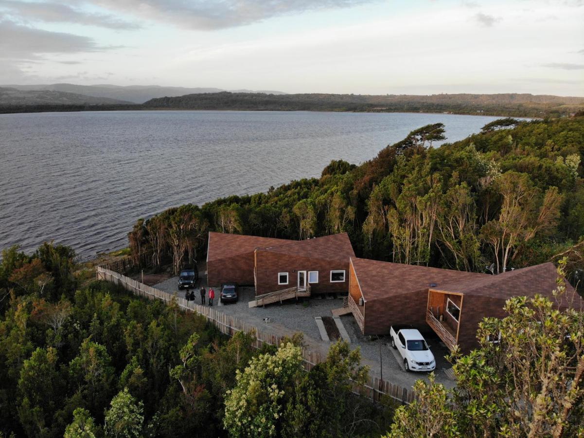琼奇Cabanas Refugio Huillinco别墅 外观 照片