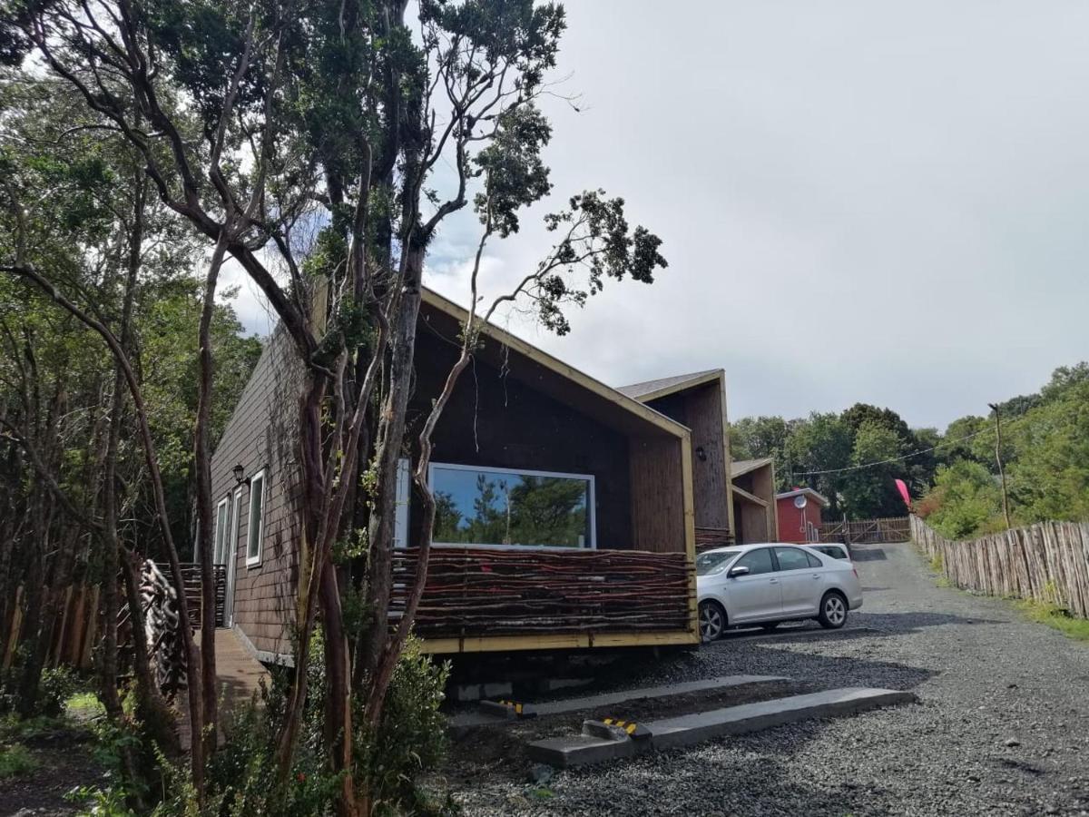 琼奇Cabanas Refugio Huillinco别墅 外观 照片