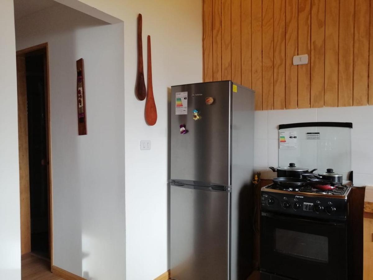 琼奇Cabanas Refugio Huillinco别墅 外观 照片