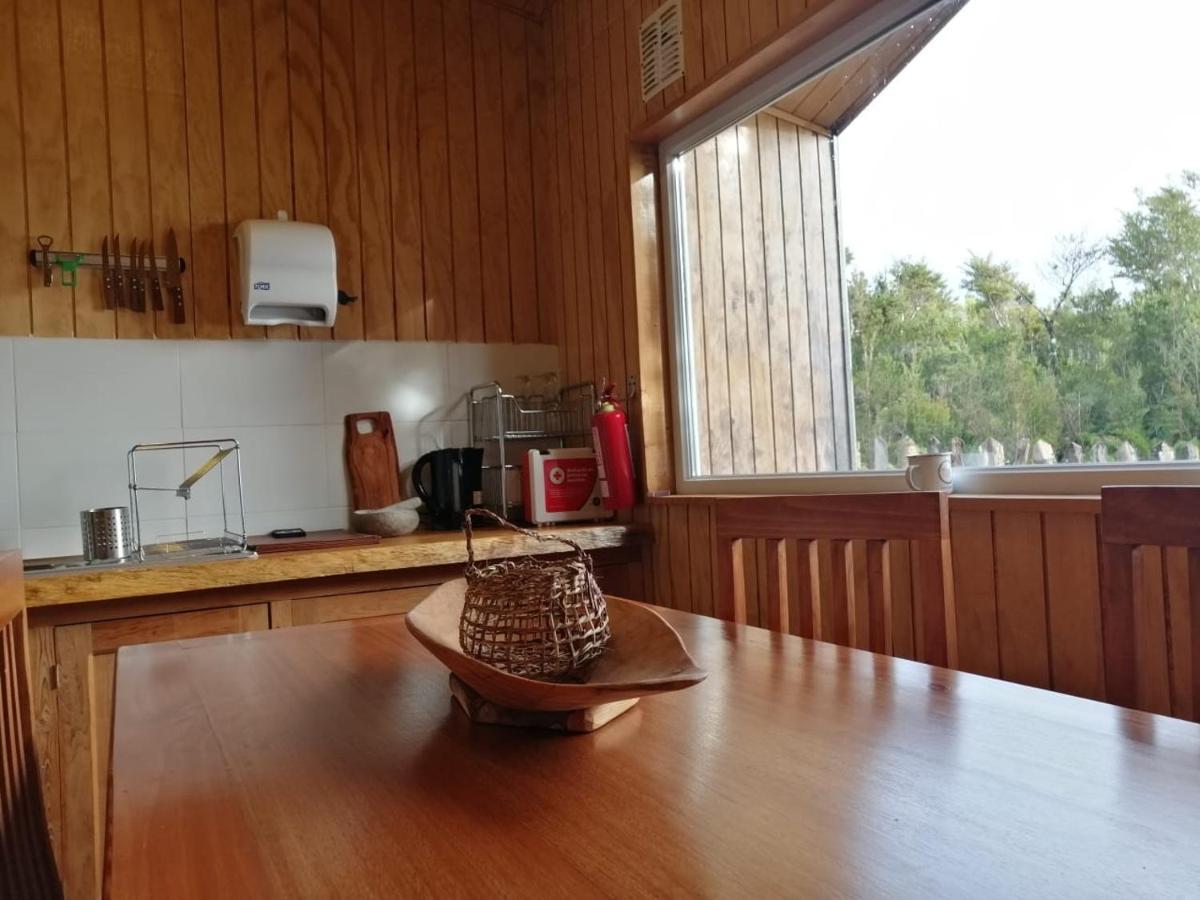 琼奇Cabanas Refugio Huillinco别墅 外观 照片