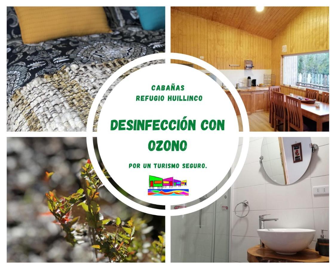 琼奇Cabanas Refugio Huillinco别墅 外观 照片