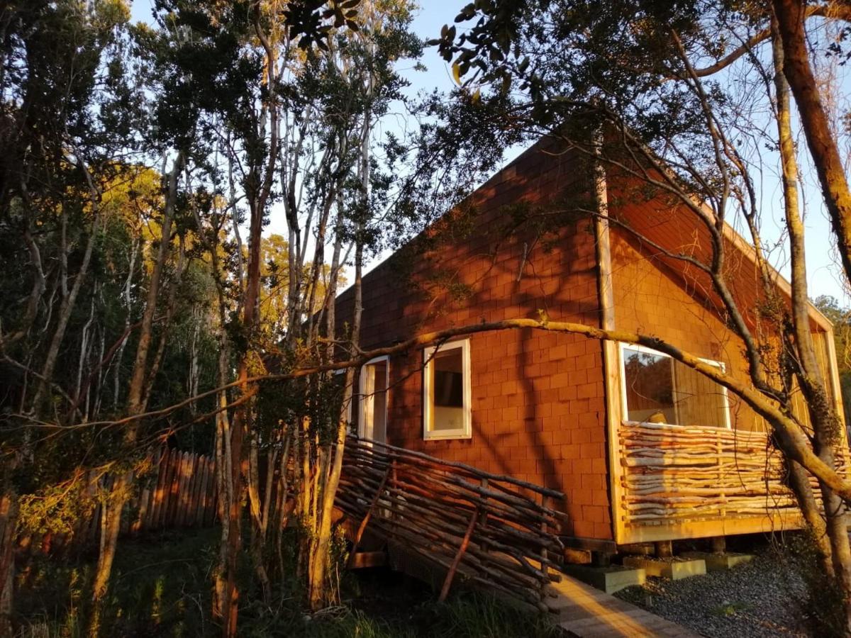 琼奇Cabanas Refugio Huillinco别墅 外观 照片
