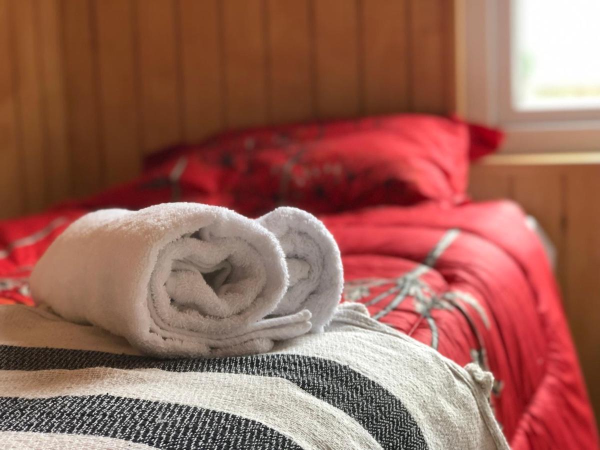 琼奇Cabanas Refugio Huillinco别墅 外观 照片