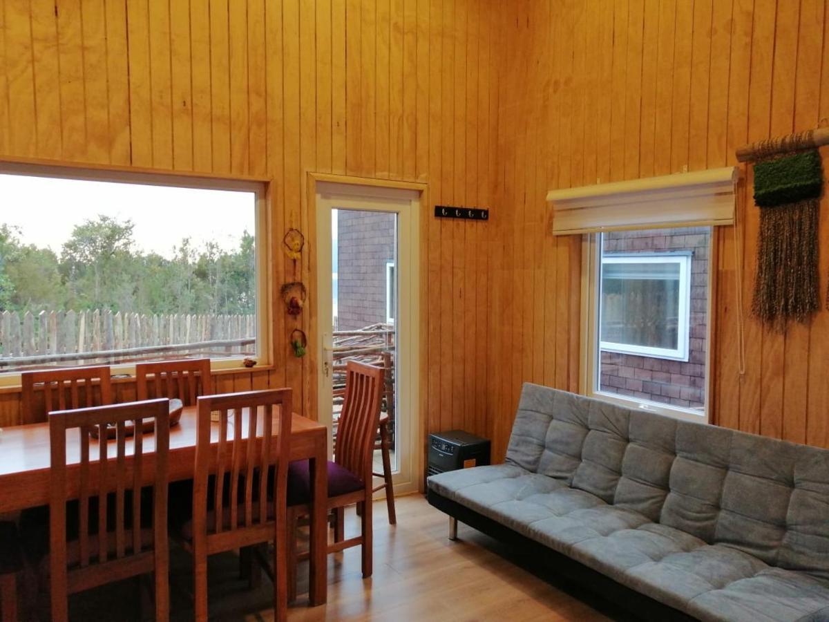 琼奇Cabanas Refugio Huillinco别墅 外观 照片